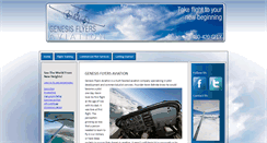 Desktop Screenshot of genesisflyers.com