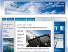 Tablet Screenshot of genesisflyers.com